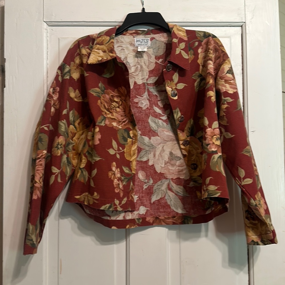 Vintage floral Jacket